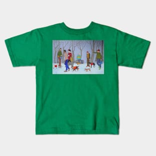 Christmas Pets Kids T-Shirt